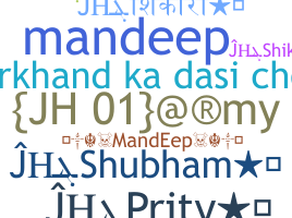ニックネーム - Jharkhand