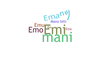 ニックネーム - Eman