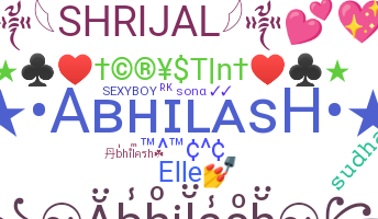 ニックネーム - Abhilash