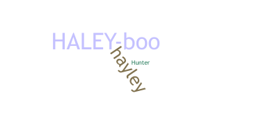 ニックネーム - Haley