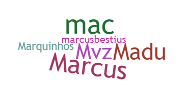 ニックネーム - Marcus