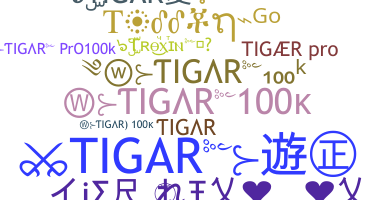 ニックネーム - Tigar
