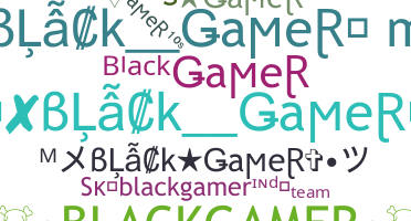 ニックネーム - BLACKGAMER