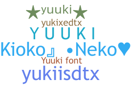 ニックネーム - Yuuki