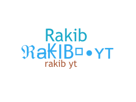 ニックネーム - Rakibyt