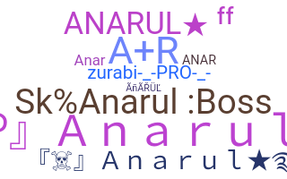 ニックネーム - Anarul