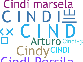 ニックネーム - Cindi
