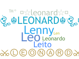 ニックネーム - Leonard