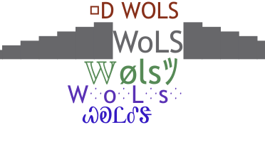 ニックネーム - wols