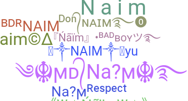 ニックネーム - naim