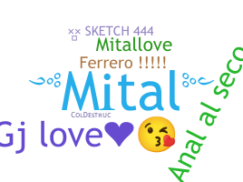 ニックネーム - Mital