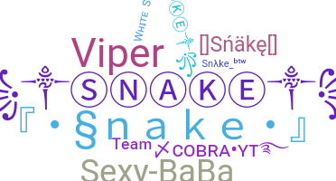 ニックネーム - Snake