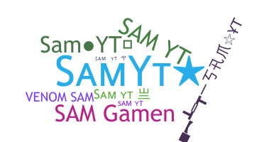 ニックネーム - SamyT
