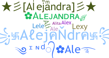 ニックネーム - Alejandra