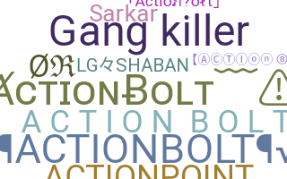 ニックネーム - Actionbolt
