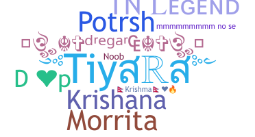 ニックネーム - krishma