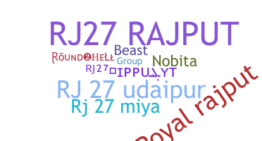 ニックネーム - RJ27