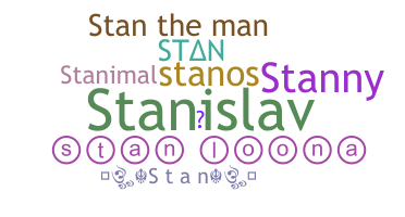 ニックネーム - Stan