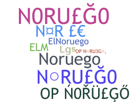 ニックネーム - noruego