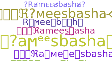 ニックネーム - Rameesbasha