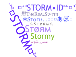 ニックネーム - Storm