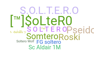 ニックネーム - Soltero