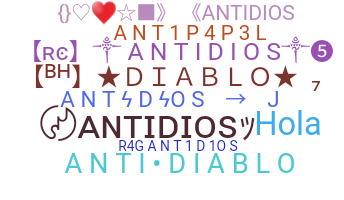 ニックネーム - Antidios