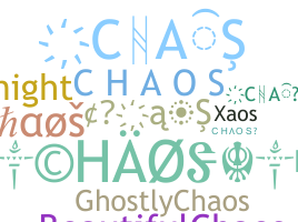 ニックネーム - Chaos