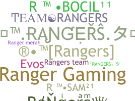 ニックネーム - Rangers
