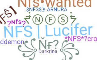 ニックネーム - NFS