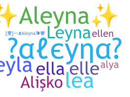 ニックネーム - aleyna