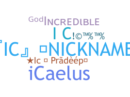 ニックネーム - ic