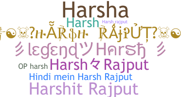 ニックネーム - Harshrajput