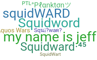 ニックネーム - Squidward
