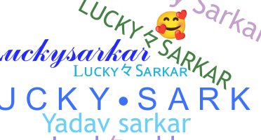 ニックネーム - Luckysarkar