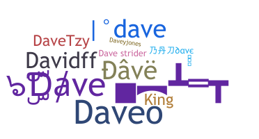 ニックネーム - Dave