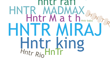 ニックネーム - hntR