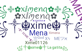 ニックネーム - xime