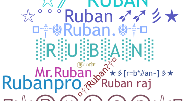 ニックネーム - Ruban