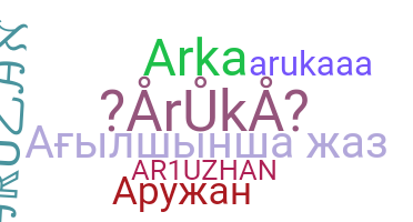 ニックネーム - Aruzhan