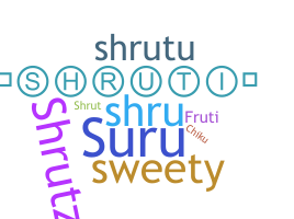 ニックネーム - Shruti