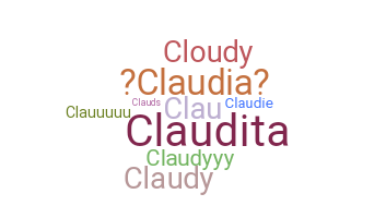 ニックネーム - Claudia