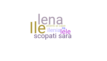 ニックネーム - Ilenia