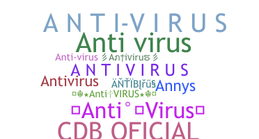 ニックネーム - antivirus