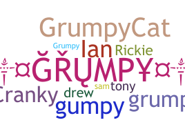 ニックネーム - grumpy