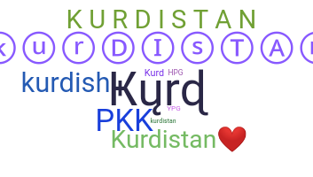 ニックネーム - kurdistan