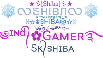 ニックネーム - Shiba