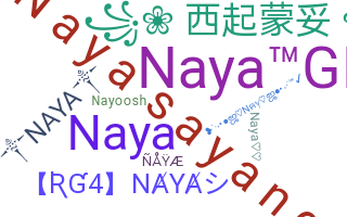 ニックネーム - naya