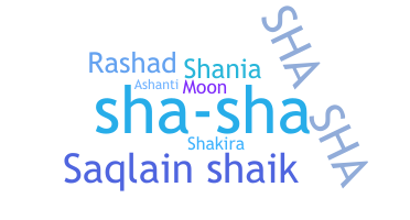 ニックネーム - Shasha