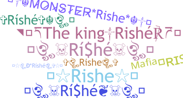 ニックネーム - rishe